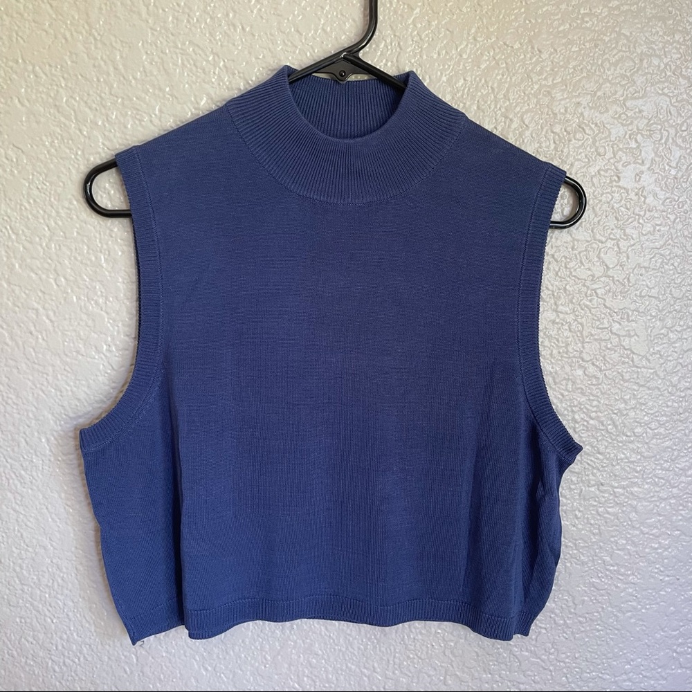 Orvis 100% Silk Crop Top Size L/XL